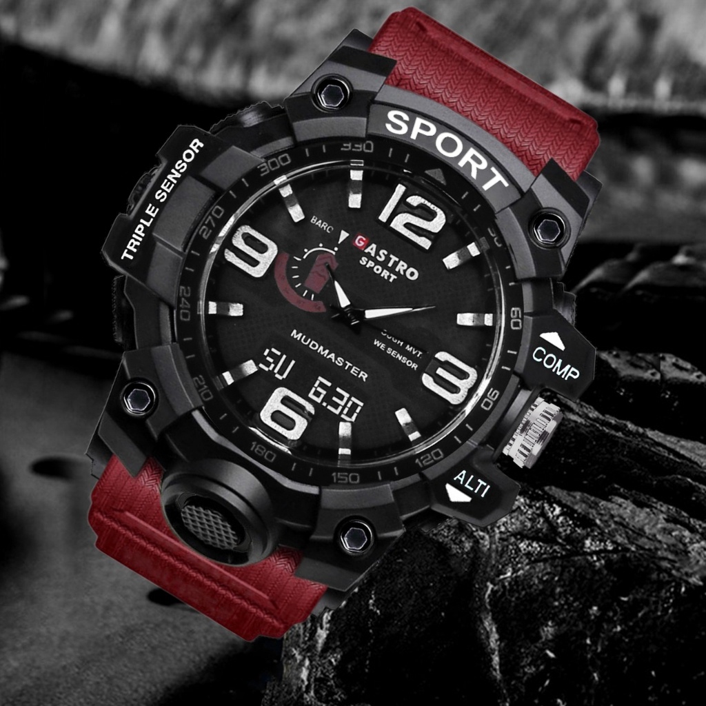 TURUN HARGA TERGILA  GRATIS ONGKIR - Jam Q&Q Digital Sport - Jam Tangan Fashion Pria - Jam Tangan QQ