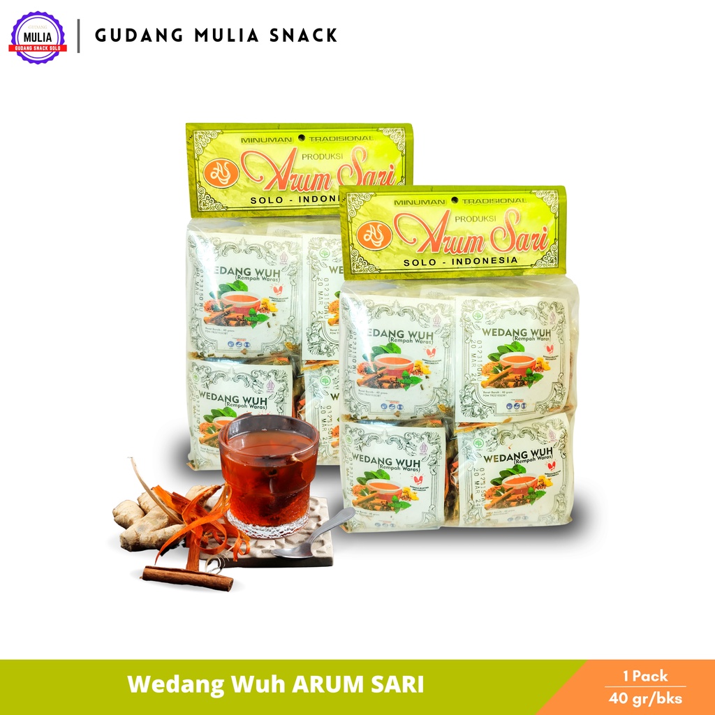 

Arum Sari Wedang Uwuh | Minuman Sehat Tradisional Rempah Waras | Wedang Wuh Solo