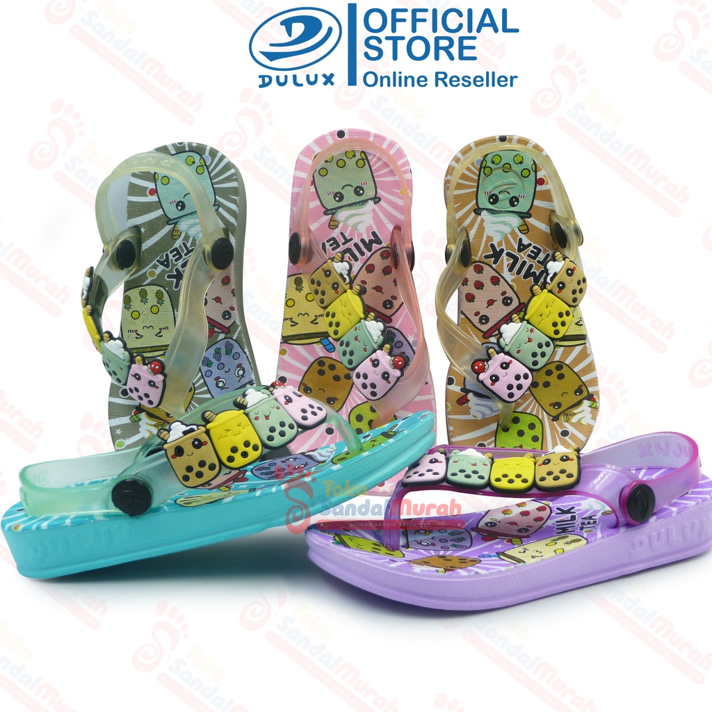 Toko Sendal Murah - Sandal Jepit Anak Motif Boba / Sandal Jepit Anak Tali Belakang / Sandal Anak Per