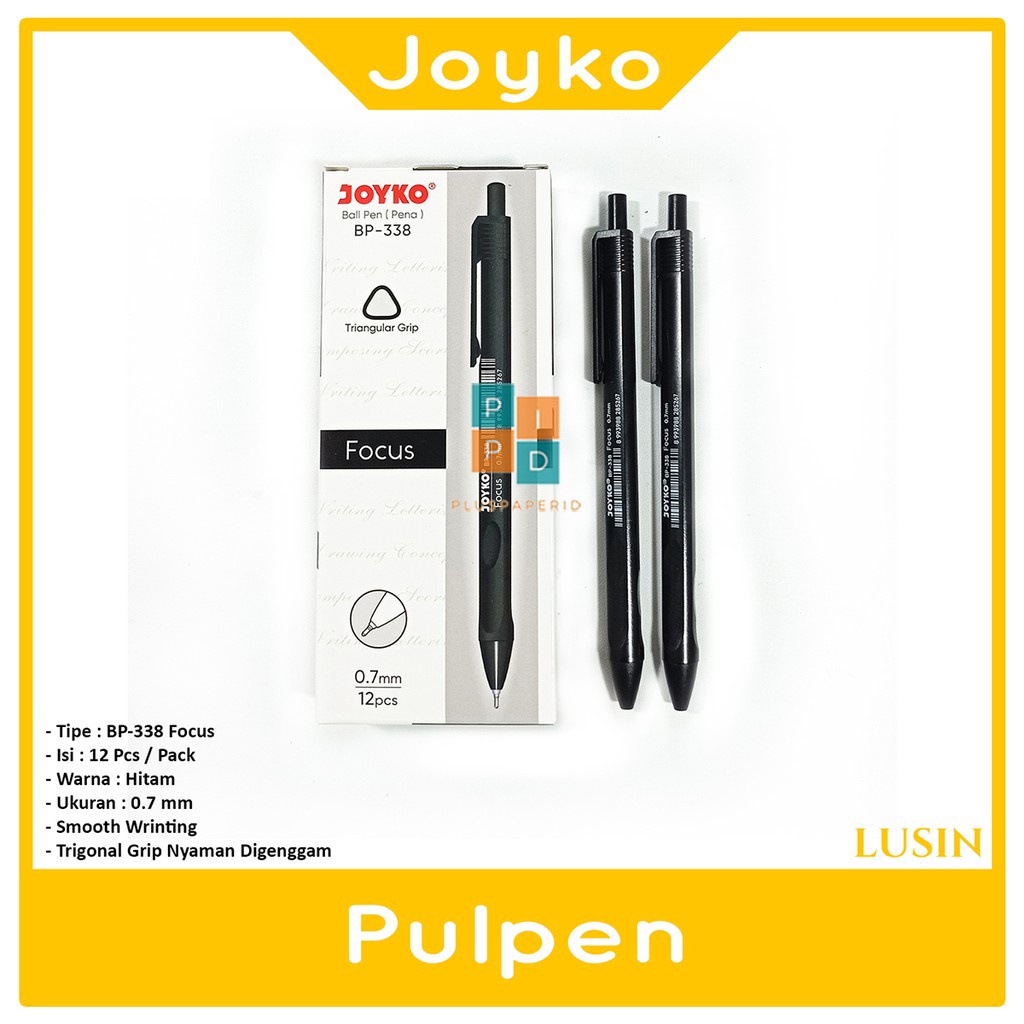 

JOYKO - Pulpen - Ballpen BP - 338 0,7mm - Lusin