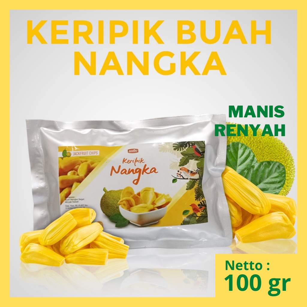 

Keripik Buah Nangka(100g)Khas Malang