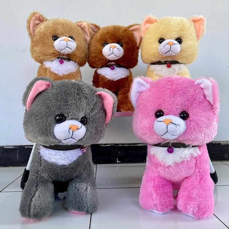 Boneka Kucing Luna Lucu 45 cm untuk kado ulang tahun anak pacar teman laki perempuan pria wanita cow