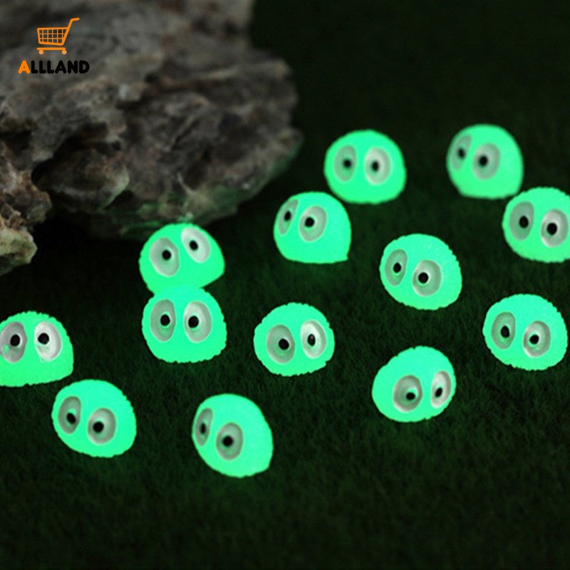 1per5pcs Briket Luminous Mini Nagita/Ornamen Sprites Debu Bercahaya/Miniatur Berkebun Pot Dekor