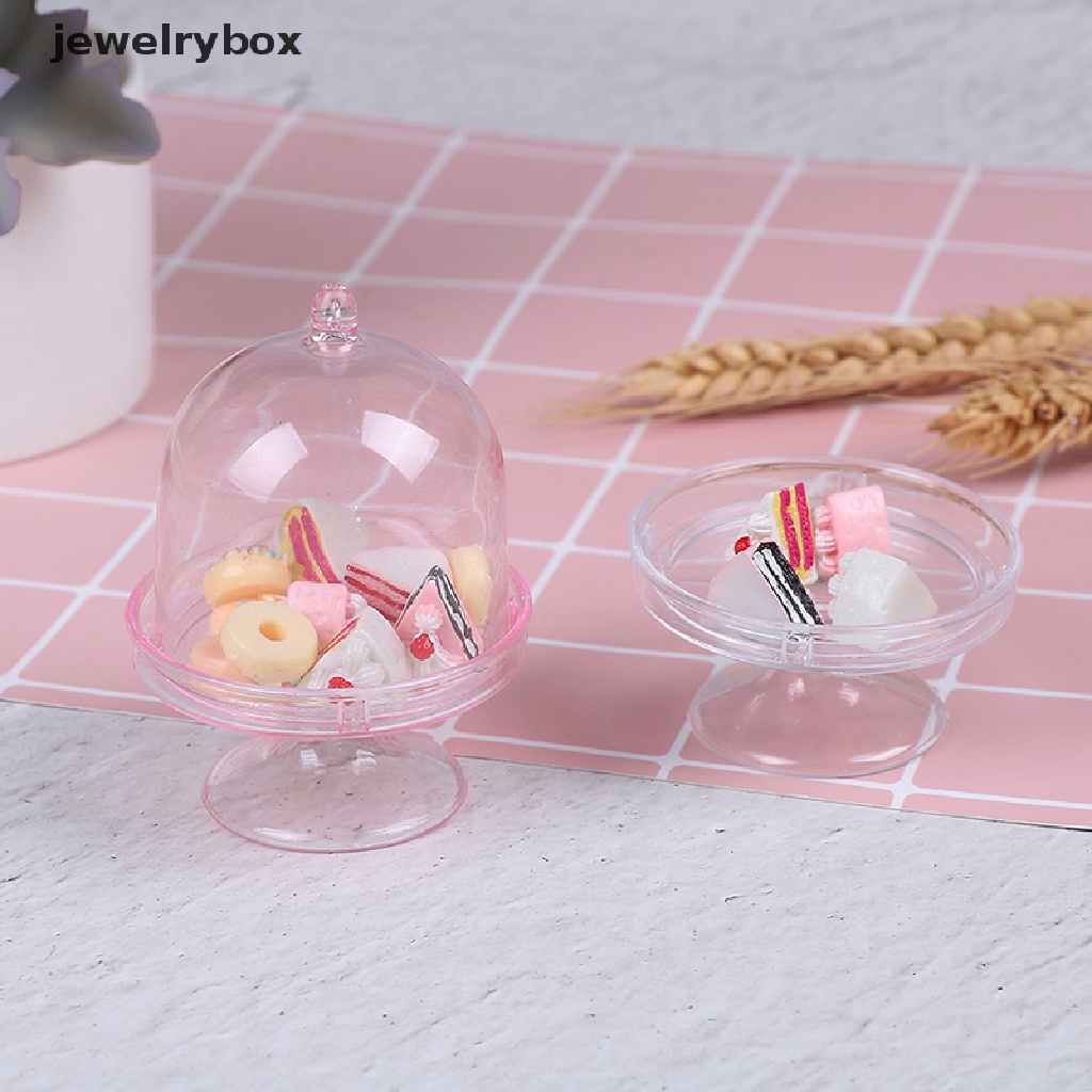 [jewelrybox] 1per12rumah Boneka Miniatur Toples Simulasi Aksesoris dessert model Mainan Butik