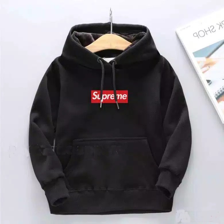 Sweater Hoodie Anak Supreme Sweater Fleece Baju Anak Gaul Murah Unisex