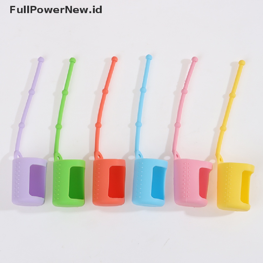 Power 6Pcs Case Pelindung Silikon5Per15 /10ml Botol Protect Case Holder ID
