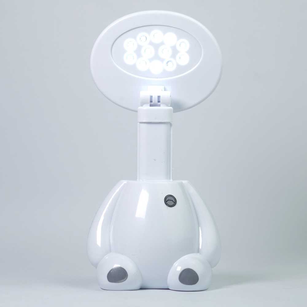 Lampu Karakter Robot Baymax untuk mainan sekaligus Lampu belajar Anak LED Meja Kartun Baymax