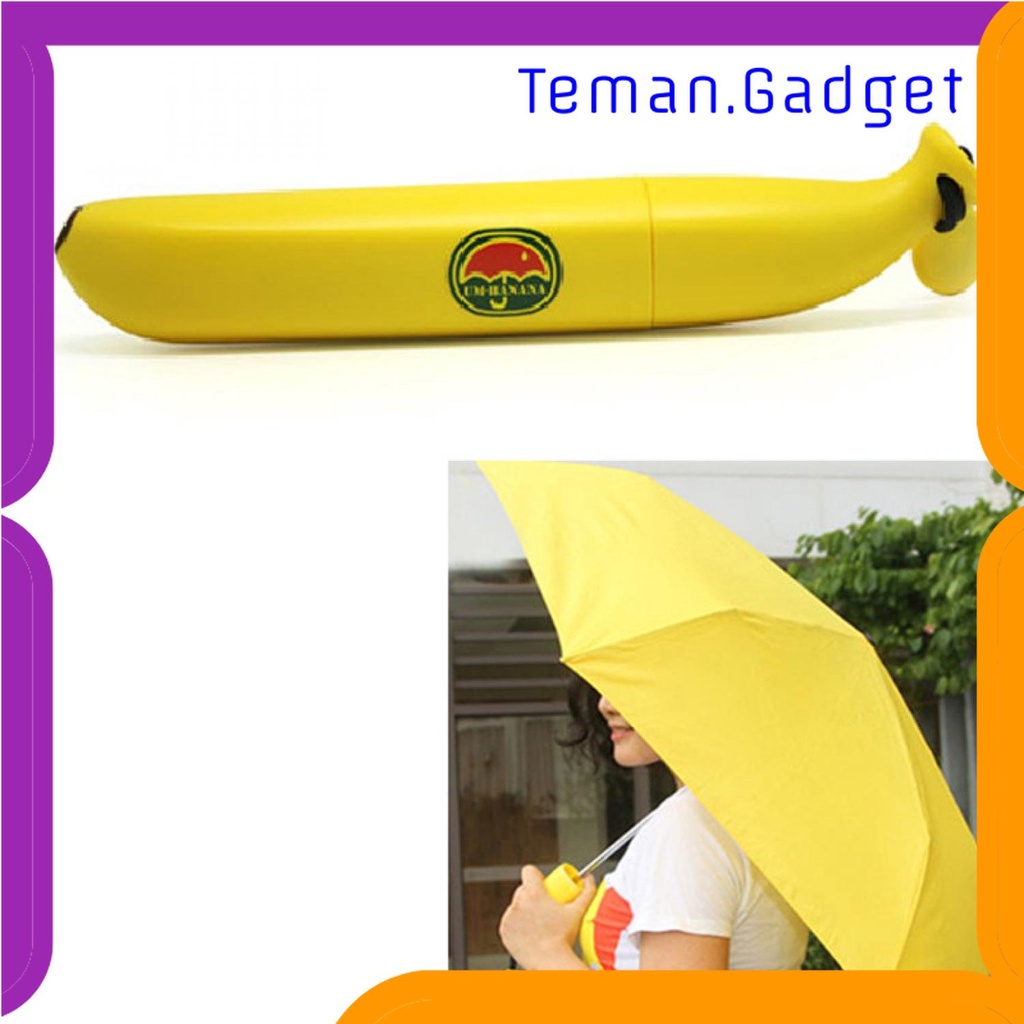 TG - ART UM-BANANA Payung Lipat Desain Pisang - UME0007