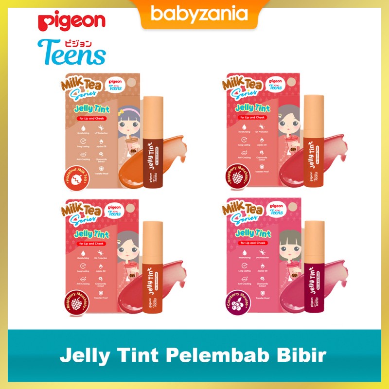 Pigeon Teens Jelly Tint Pelembab Bibir Anak Remaja - Milk Tea Series