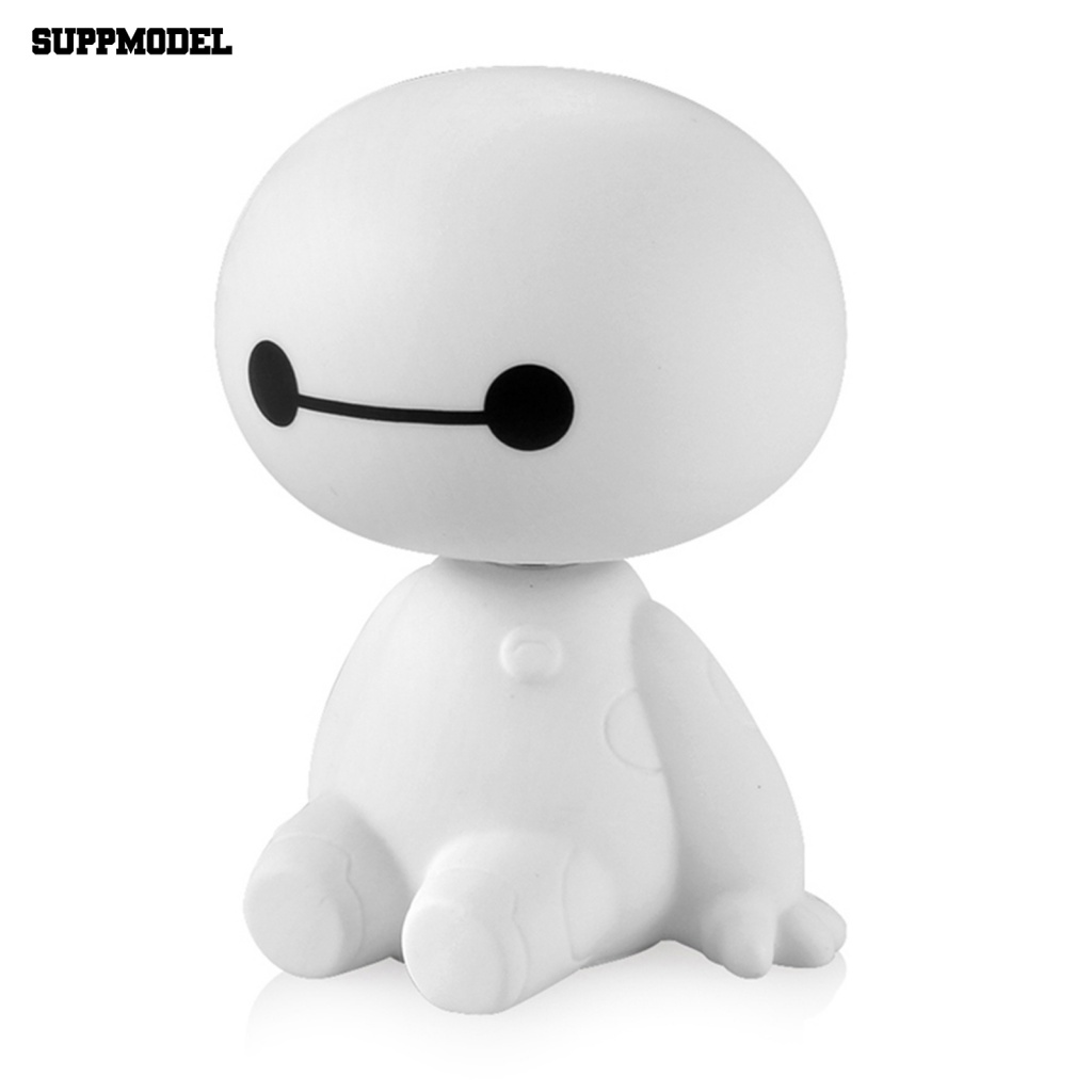 Mainan Model Miniatur suppmodel Untuk Mobil Auto Mainan Baymax Putih Tidak Berbau
