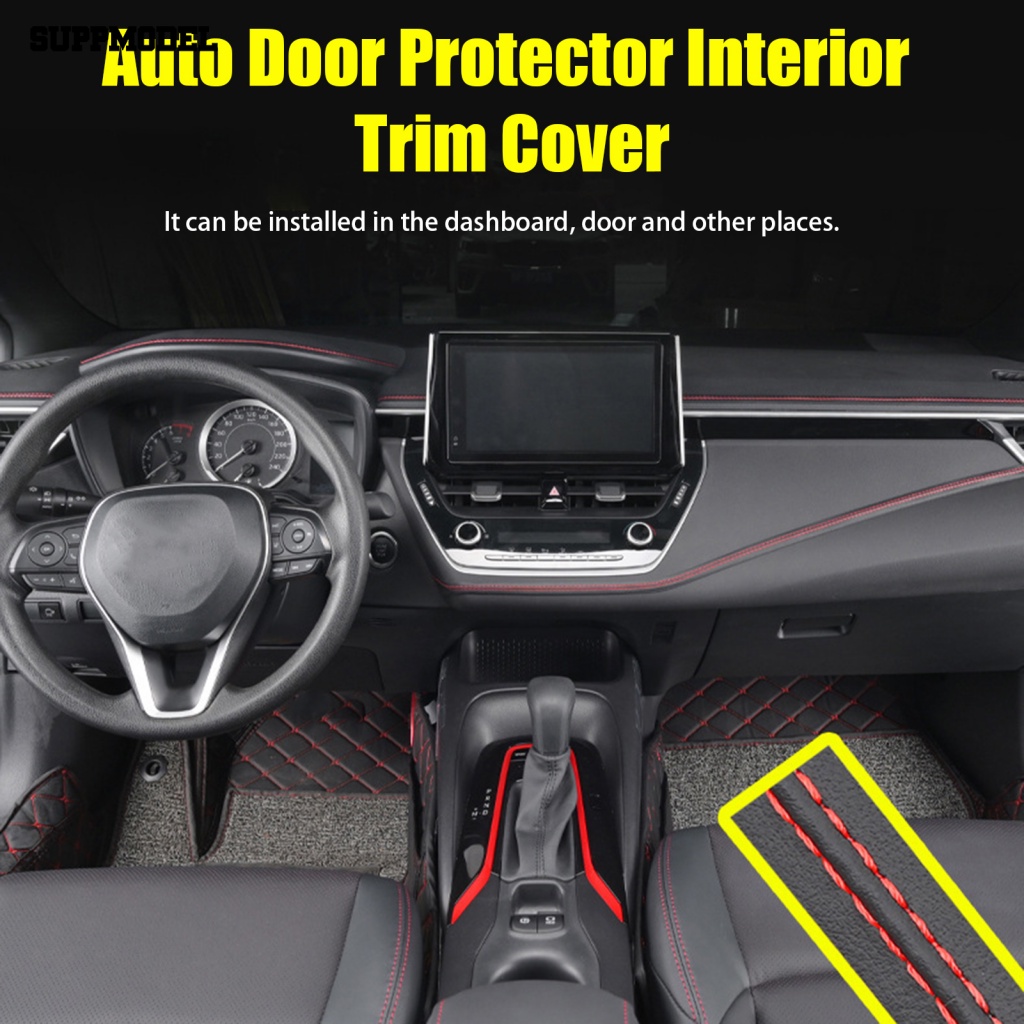 Suppmodel Strip Lis Mobil Anti Air Aksesoris Interior Pelindung Pintu Interior Mobil Trim Sticker Bagus Daktilitas