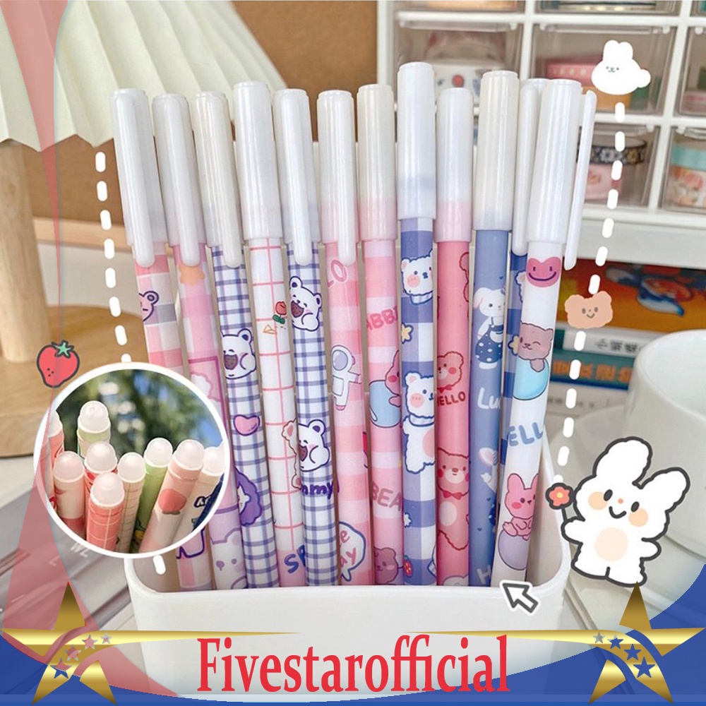 

Bolpoin Pulpen Gel Tinta Bisa Dihapus / Erasable Pena Estetik Karakter - FIVESTAR