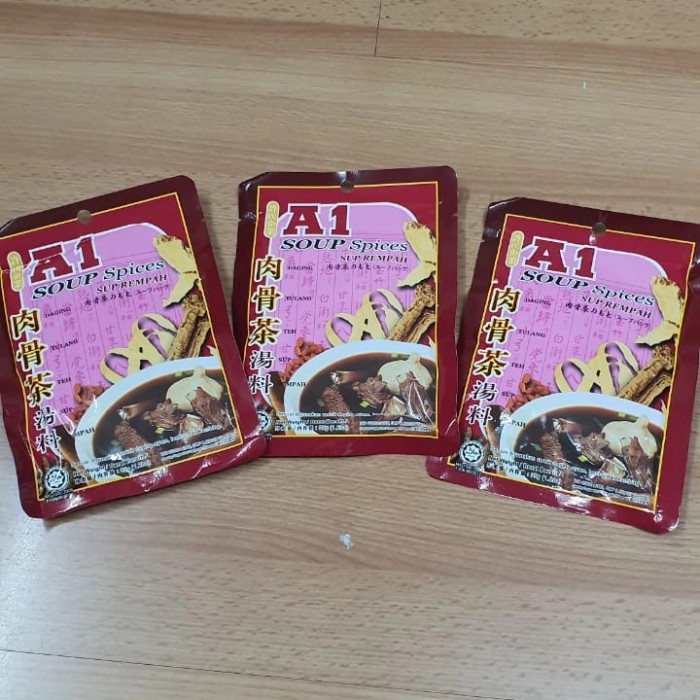 

[Ready-Stock]/ bumbu bakut teh A1 35 gram