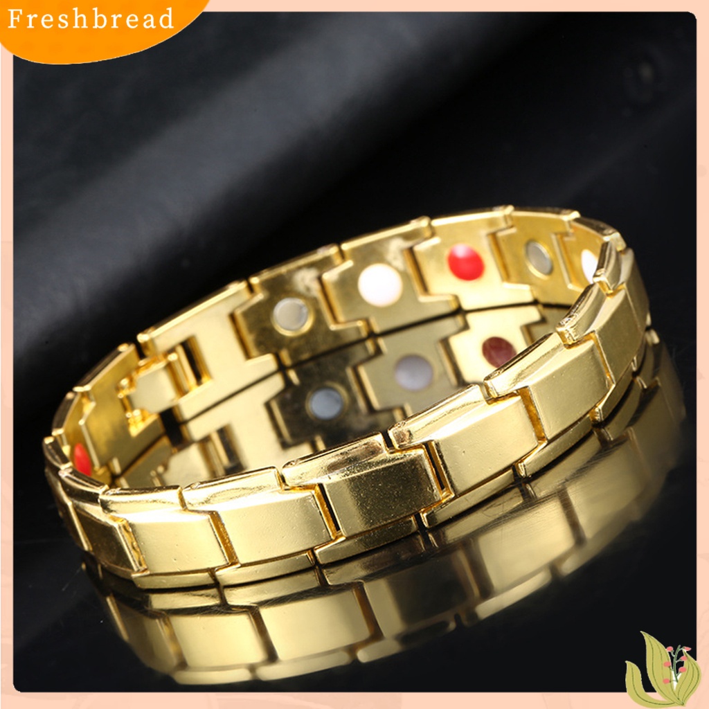 &lt; Freshbread &gt; Unisex Gelang Klasik Paduan Pesona Logam Khusus Gelang Tangan Dekorasi