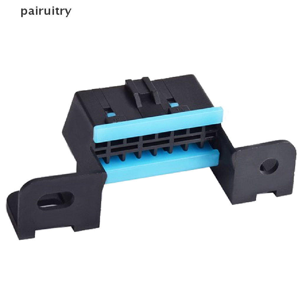 Konektor PRT OBD2 16Pin Female Obd 2adaptor Soket Kawat Antarmuka Diagnostik PRT