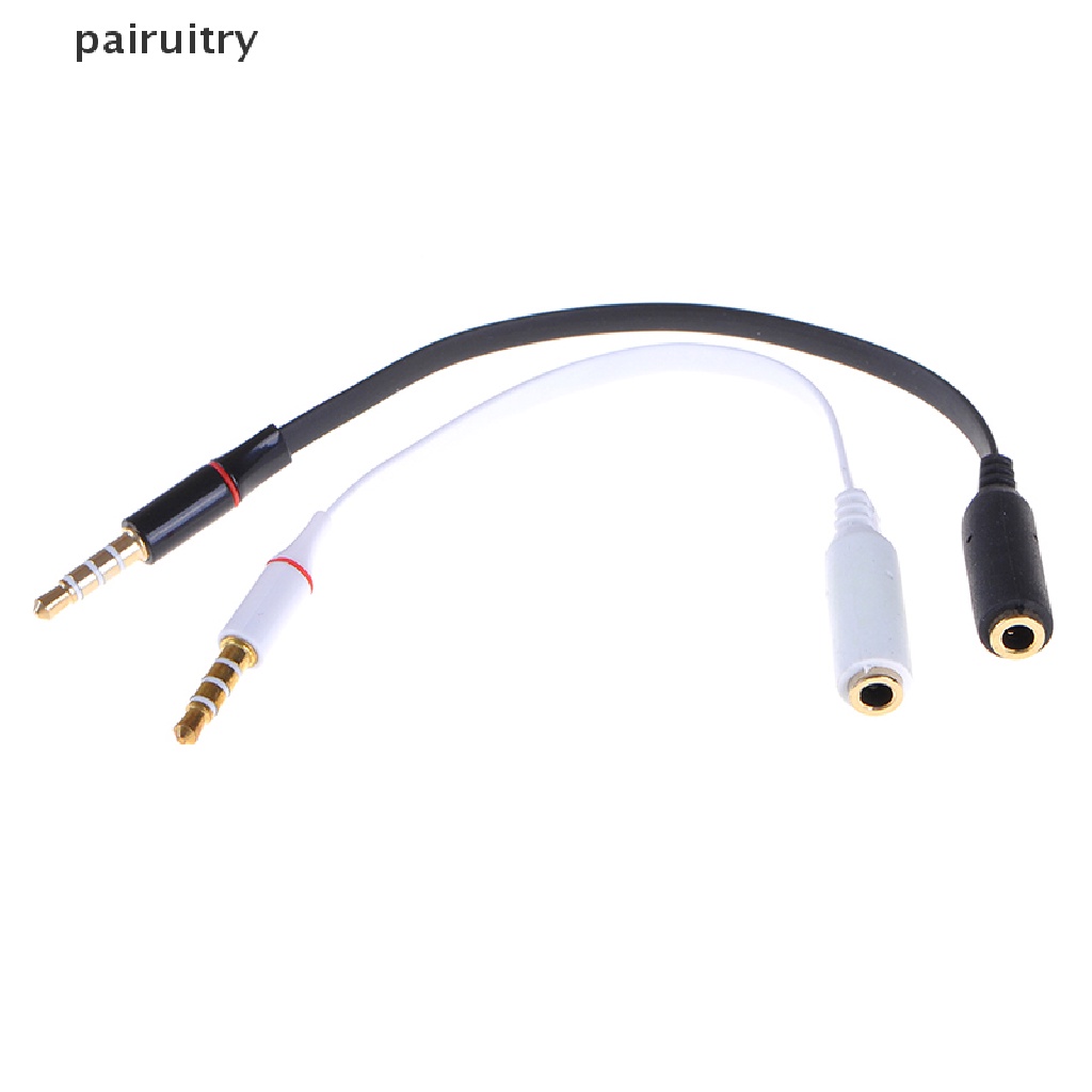 Prt 3.5mm Male to female Kabel Ekstensi headset audio jack extender adapter cord PRT