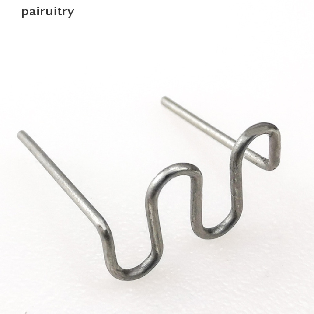 Prt Perbaikan Bemper Staples Stapler Panas 0.6mm 0.8mm Kawat Las Gelombang Stainless Steel Untuk Mesin Las Plastik Soldering Tools PRT