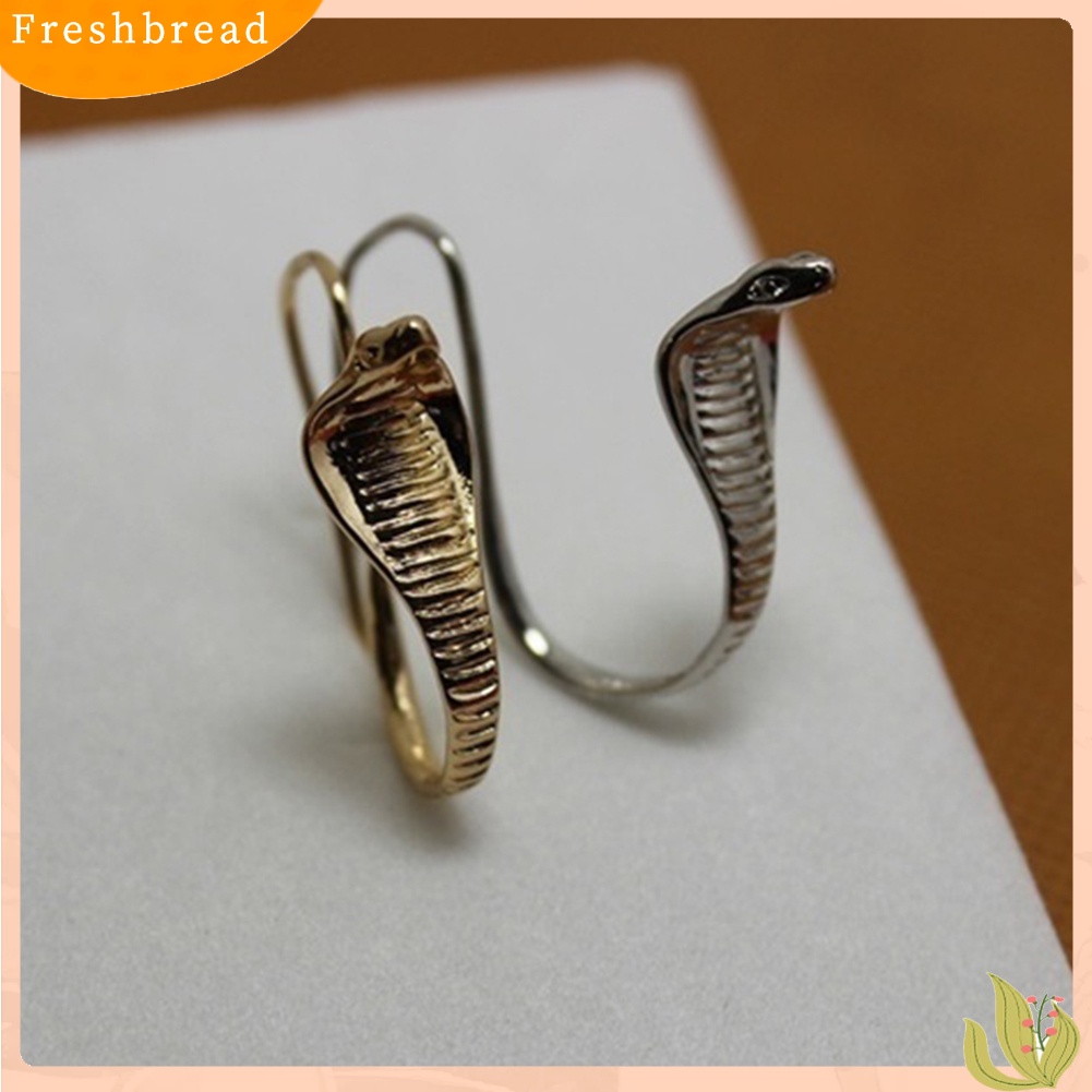 &lt; Freshbread &gt; Vintage Wanita Ukir Cobra Ular Menjuntai Liontin Menjuntai Kait Anting Perhiasan