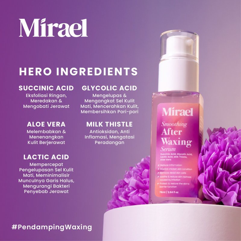 Mirael  After Waxing Serum (Brightening/Smoothing)(10ml/78ml)