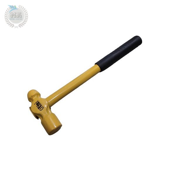 Palu Konde Gagang Besi Okini Ball Point Hammer 1 Lb Martil Palu Tukang OLS Palu Konde Ballpoint 1 Lb Palu Konde Gagang Besi Okini