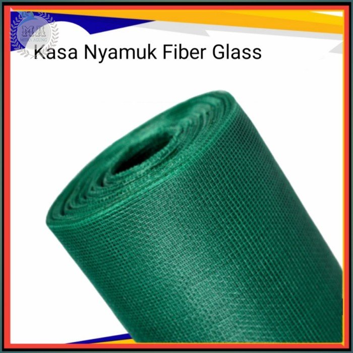 KAWAT NYAMUK NYLON HIJAU BIRU PER METER KAIN KASA NYAMUK NILON OLS KAWAT KAIN KASA NYAMU PROMO