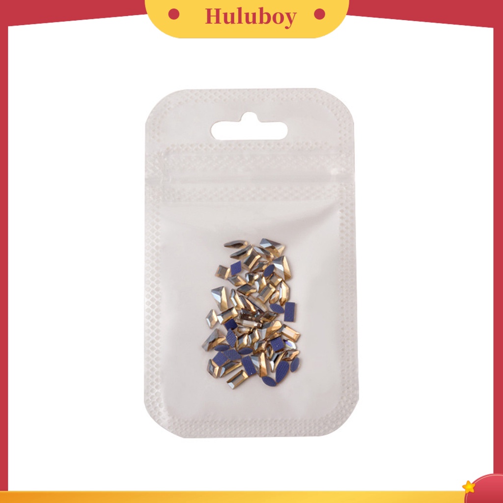 {In Stock} 1pak Pesona Kuku Tiga Dimensi Bersinar Mewah Mudah Diterapkan Pengerjaan Halus DIY Nail Art Tahan Lama 3D Berlian Imitasi Dekorasi Kuku Salon Kuku