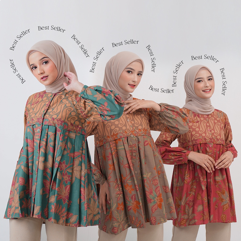 FITTINGROOM11 batik - Alea Blouse