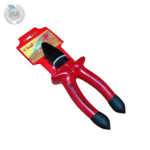 Tang Listrik Tang Kombinasi 6&quot; Inch Orange Combination Plier 1000 Volt OLS Tang Kombinasi 6 inch CISAL Tang CISAL Tang Orange Kombinasi