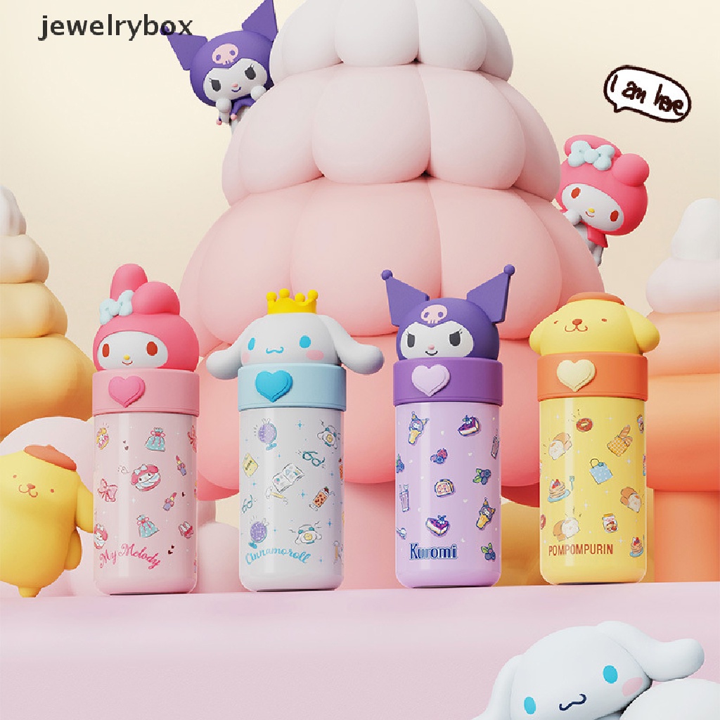 [jewelrybox] 350ml Kawaii Anime Thermos Cangkir Air Stainless Steel Termos Hadiah Ulang Tahun Butik