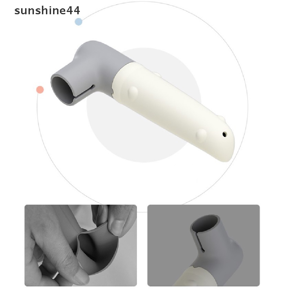 Sunshine Silikon Penutup Pelindung Gagang Pintu Anti Tabrak Statis Door Handle Knob Cover Karet Statis Pintu Bayi Rumah Safety Decor ID