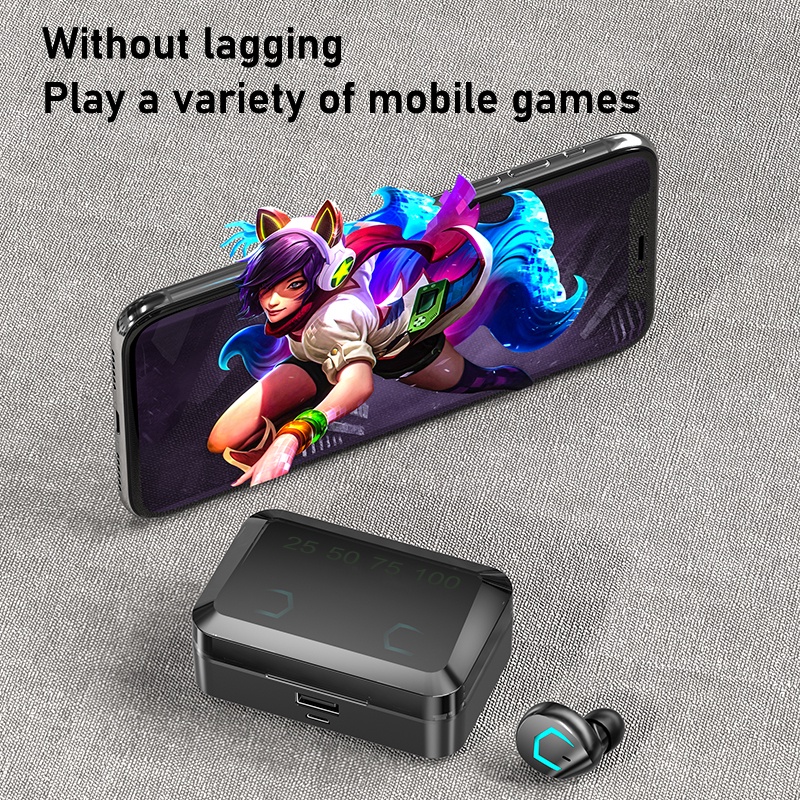 TWS M36 headset Bluetooth HIFI BASS Stereo music telfon gaming daily wireless earphone with microphone original