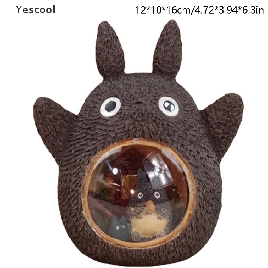 Yescool Studio Ghibli Spirited Away My Neighbor Totoro Angka Mainan Lampu Bintang Malam LED ID