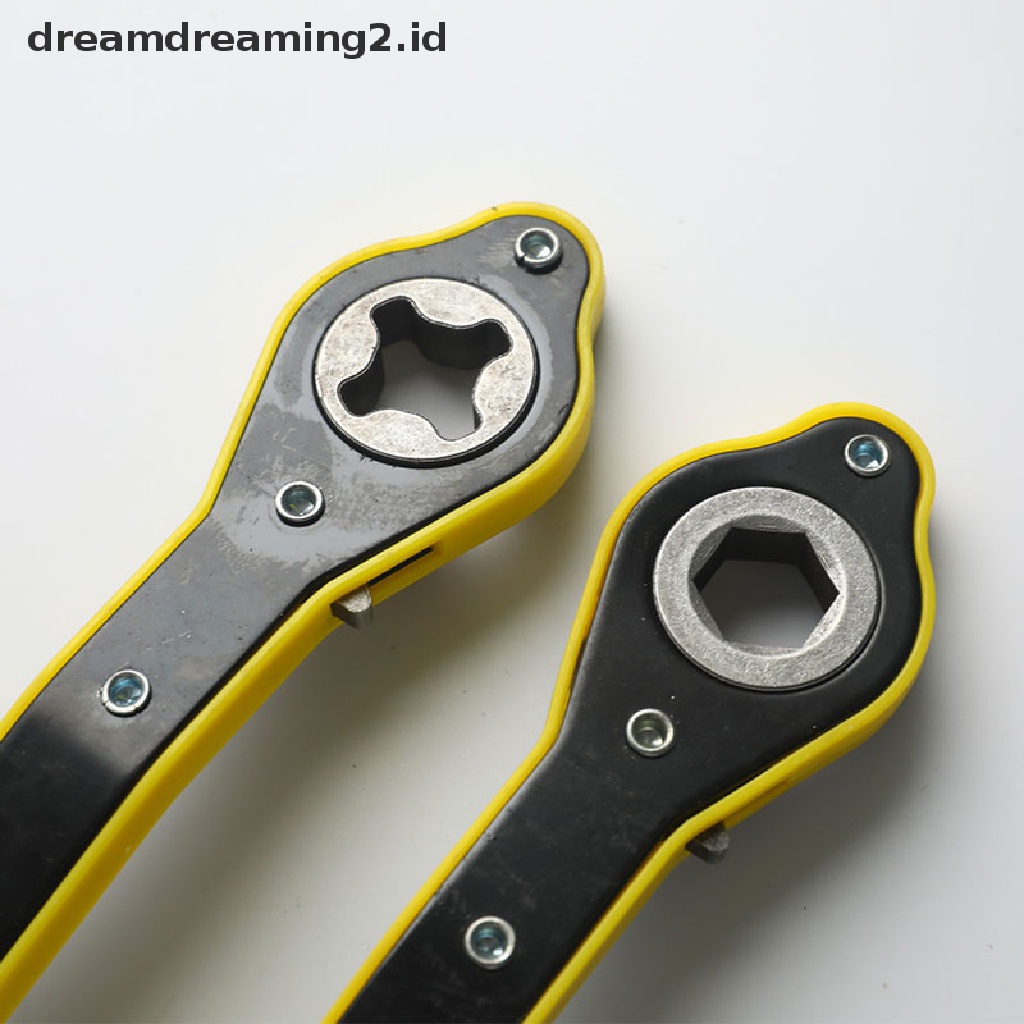 (hot) Auto Labor saving Jack ratchet Wrench Scissor Jack Kunci Lug Roda Ban Garasi//