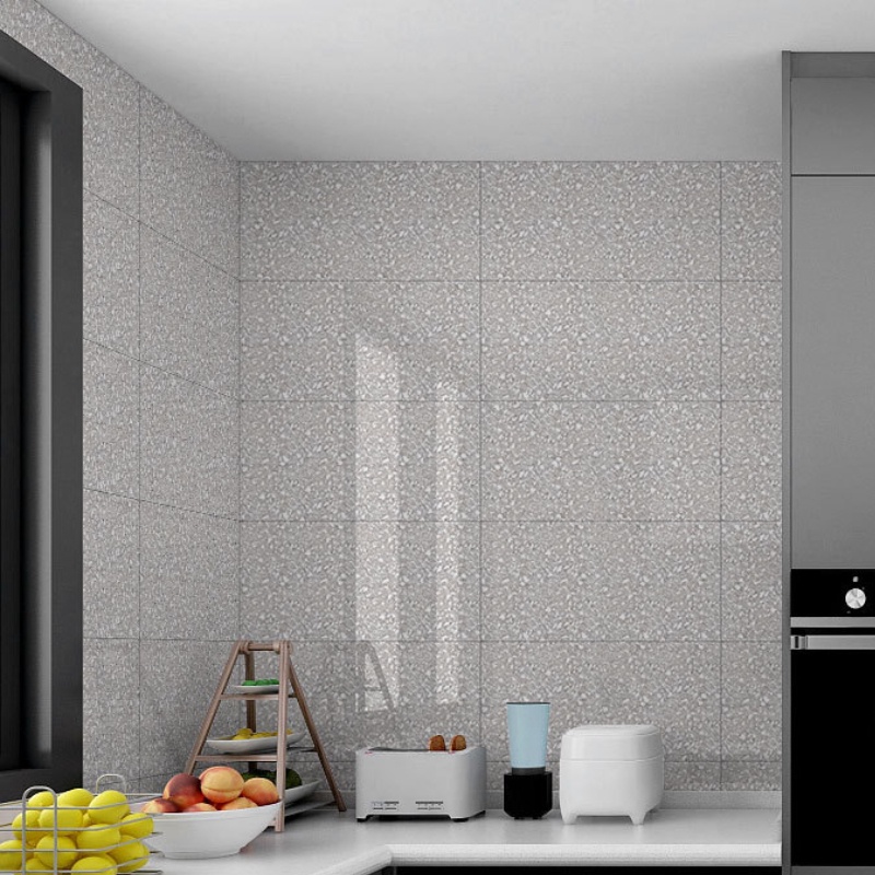 Stiker Dinding Teraso Imitasi Tahan Minyak Dapur Fashion/Cuttable Self-adhesive Tile Tahan Panas Wallpaper Hias