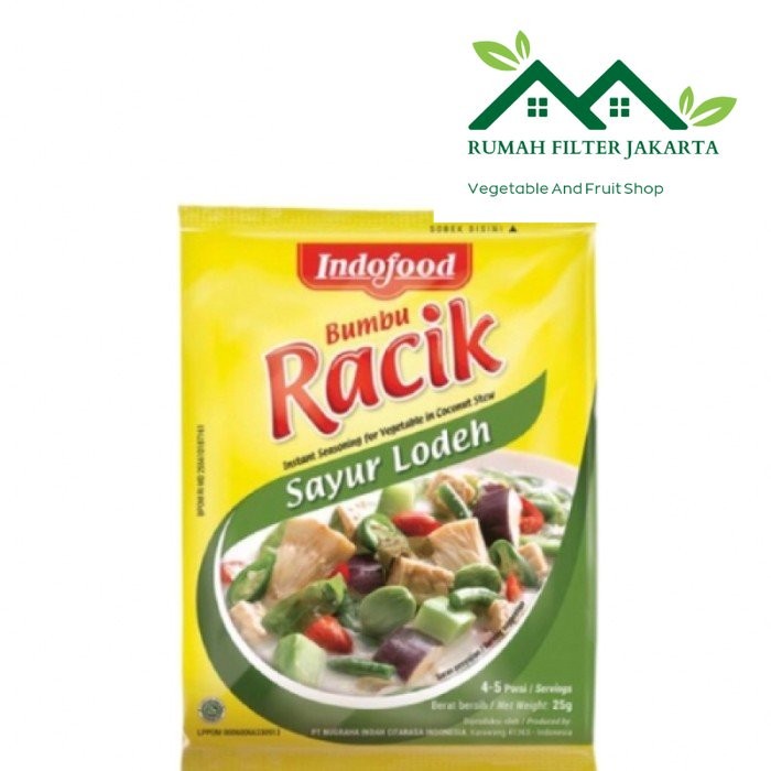 

Indofood Bumbu Racik Sayur Lodeh 25gr