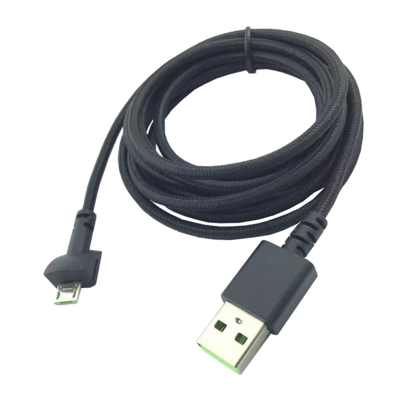 Zzz Nylon Braided Micro USB Charging Cable Untuk Seiren Mini Microphone High Speed Micro USB Wires Microphone Cord Ganti
