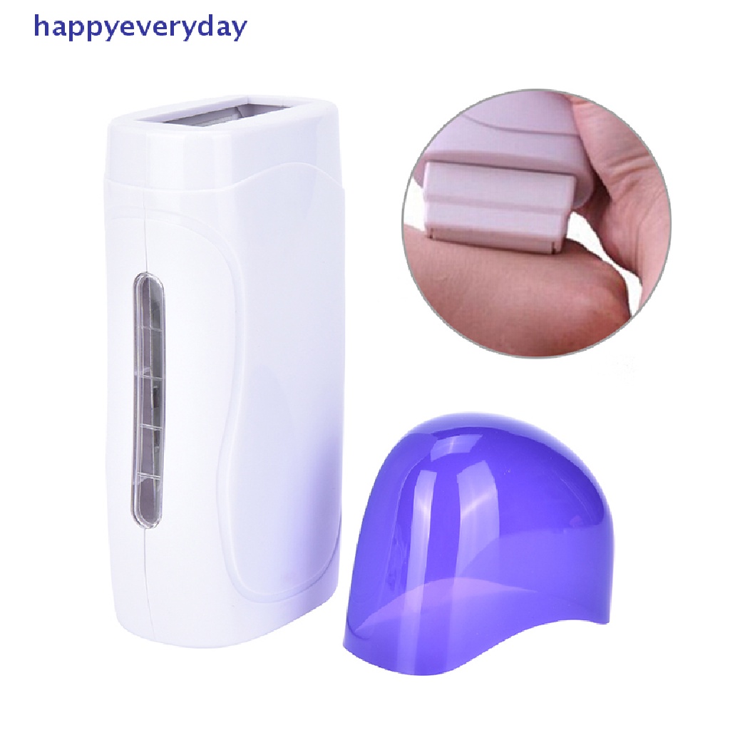 [happy] Roll On Depilatory Wax Heater Salon Waxing Hot Cartridge Penghilang Bulu Penghangat Set [ID]