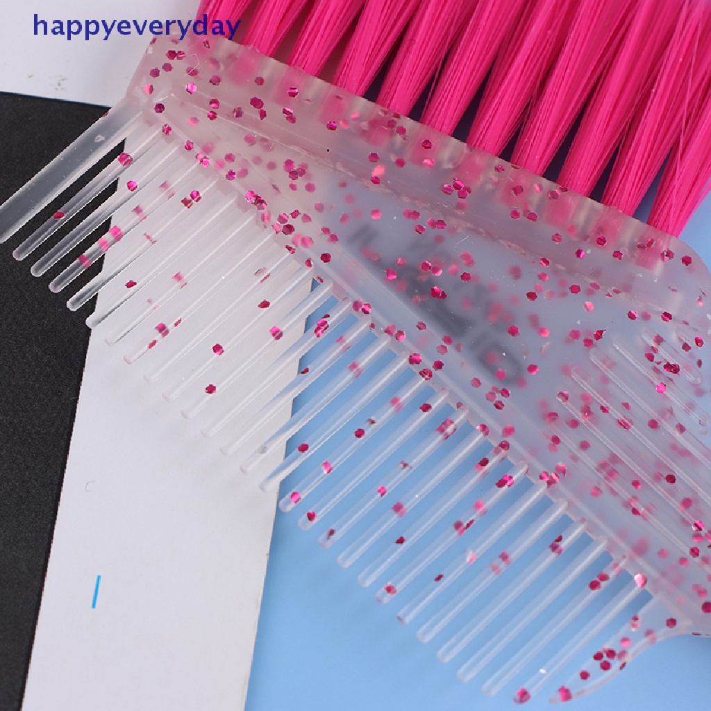 [happy] Pro Salon Hair Color Sikat Pewarna Rambut Sisir Pewarna Rambut Akar Hair Bleach Tint Brush [ID]