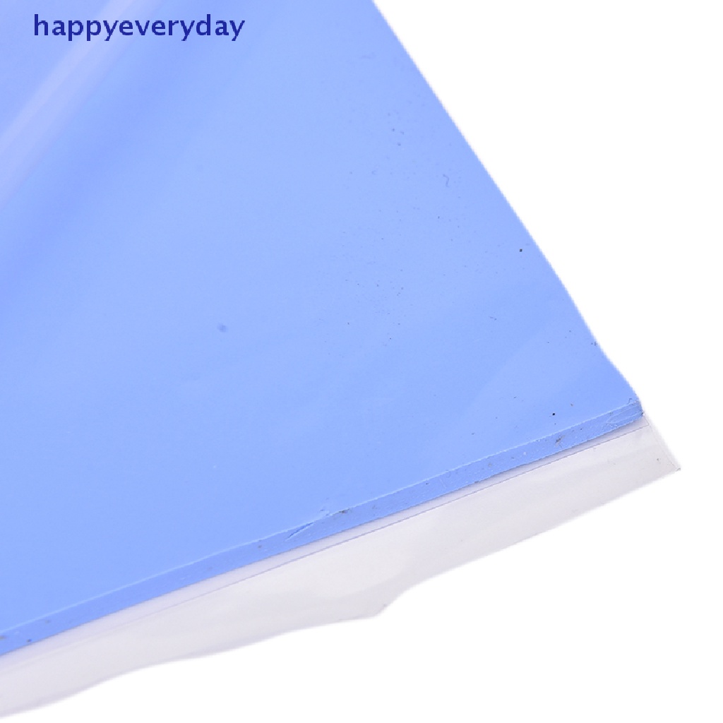 [happy] Biru GPU CPU Heatsink Pendingin Thermal Conductive Silicone Pad 100mmx100mmx2mm [ID]