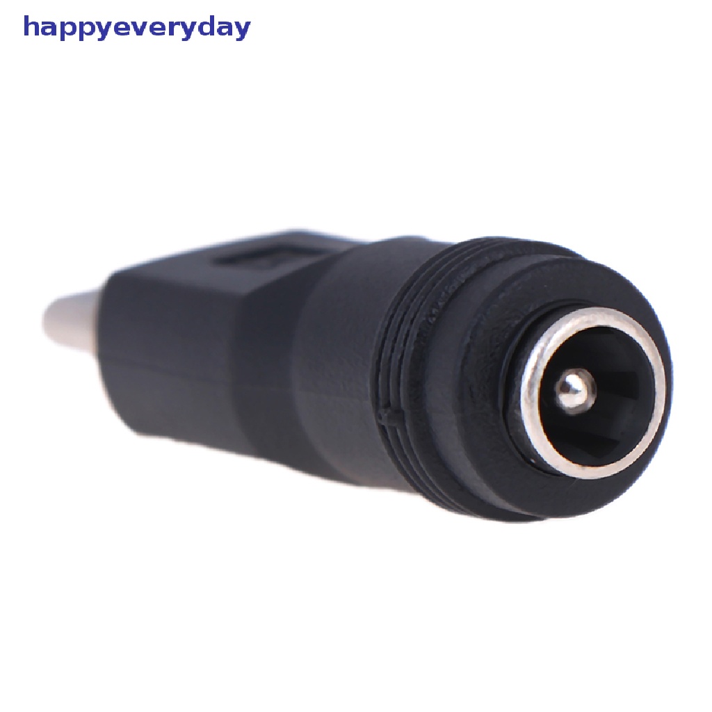 [happy] 1pcs jack Female 5.5 * 2.1mm Ke Type-C 3.1 Male Plug 90per180derajat Adaptor DC [ID]