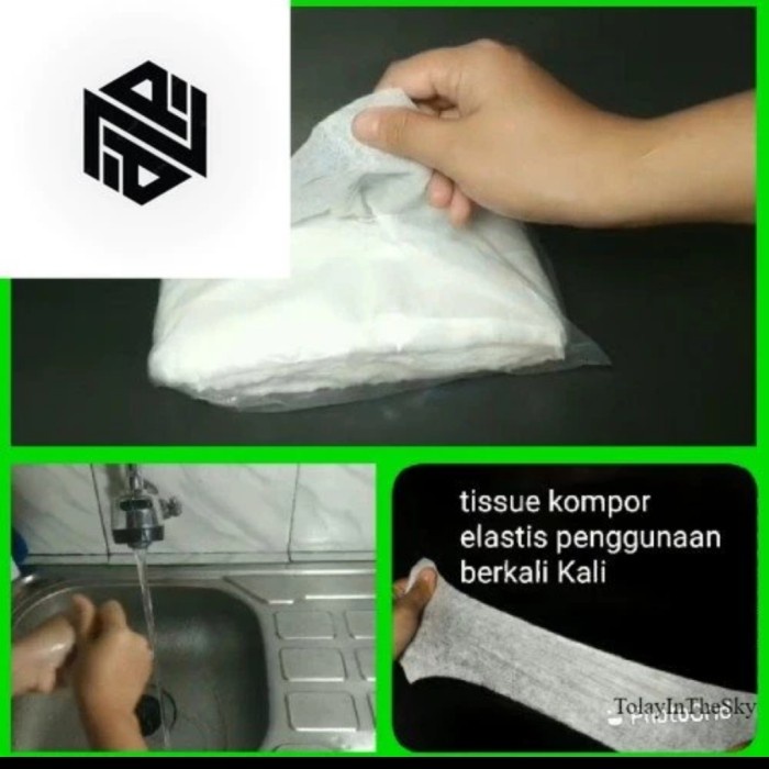 SALE LAST STOK PROMO !! TISU KOMPOR 200gr SERBAGUNA LAP DAPUR KEMASAN