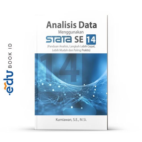 Buku Analisis Data Menggunakan Stata SE 14 - Penerbit Deepublish Original