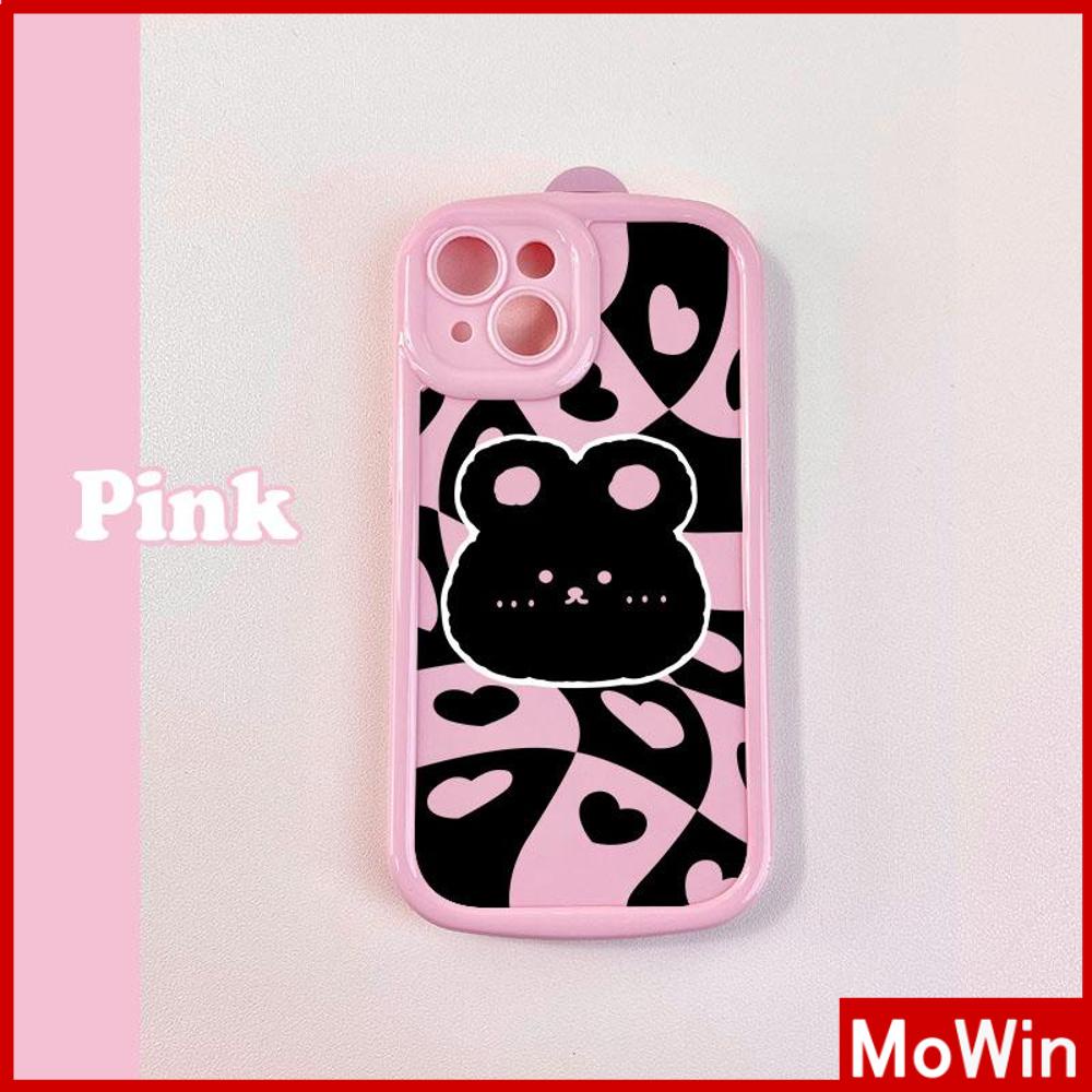 For iPhone 14 Pro Max iPhone Case Cream Pink TPU Soft Case Camera Cover Airbag Shockproof Cute Cartoon Rabbit Compatible For iPhone 13 Pro max 12 Pro Max 11 Pro Max xr xs max 7Plus