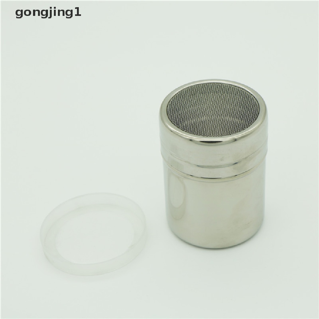 Ggg Stainless Steel Chocolate Shaker Icing Sugar Bubuk Tepung Kakao Ayakan Kopi ID