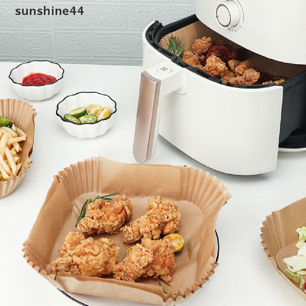 Sunshine Kitchen Air Fryer Paper Bake Kertas Penyerap Minyak Air Fryer Accesories Disposabl ID