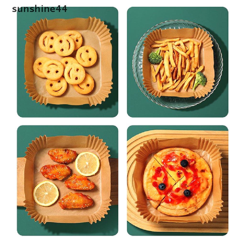 Sunshine Kitchen Air Fryer Paper Bake Kertas Penyerap Minyak Air Fryer Accesories Disposabl ID