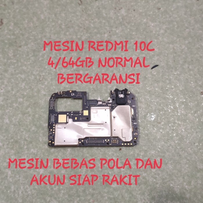 mesin xiaomi redmi 10c normal mesin redmi 10c 4-64gb normal mesin 10c