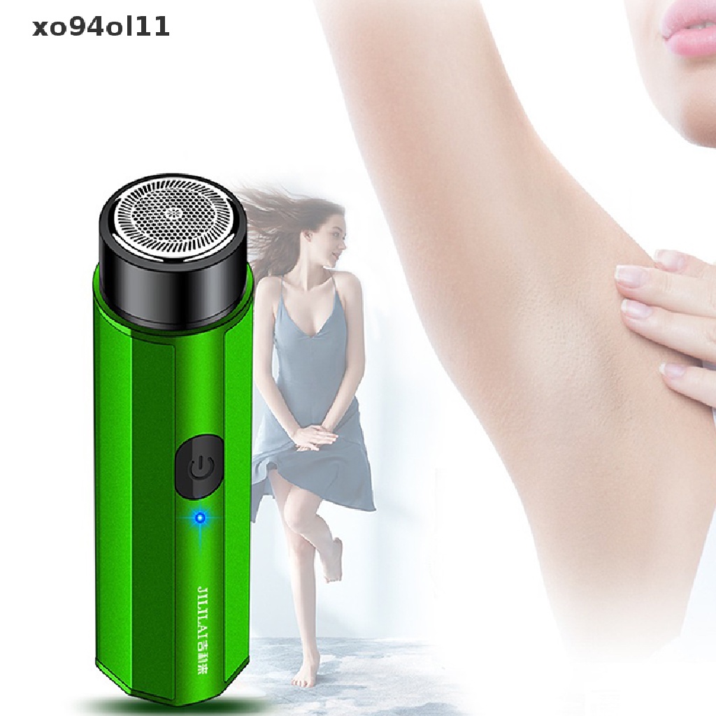 Xo 2022alat Cukur Elektrik Mini Pria Portable Electric Razor Beard USB Shaver OL