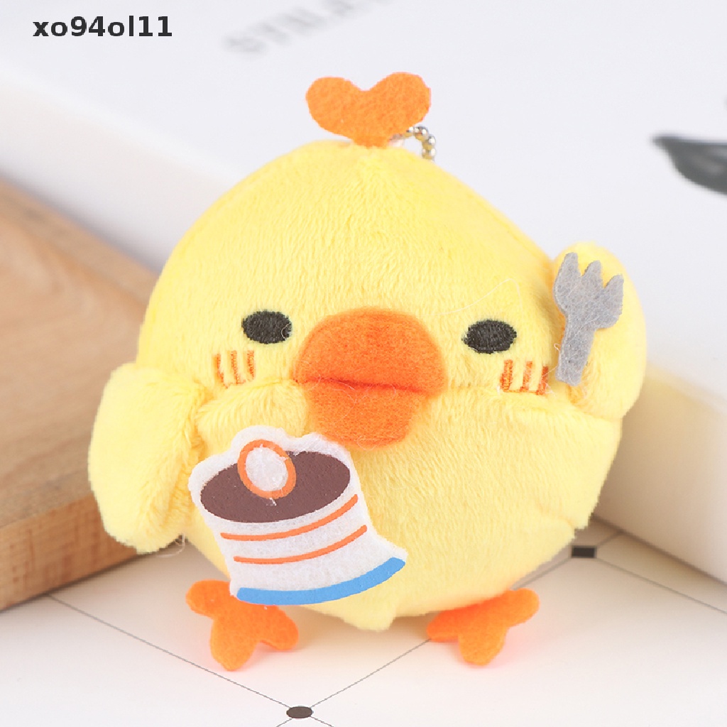 Xo 1Pc Boneka Boneka Mainan Ayam, Hadiah Mewah Gantungan Kunci Buket Pernikahan Hadiah Bunga OL