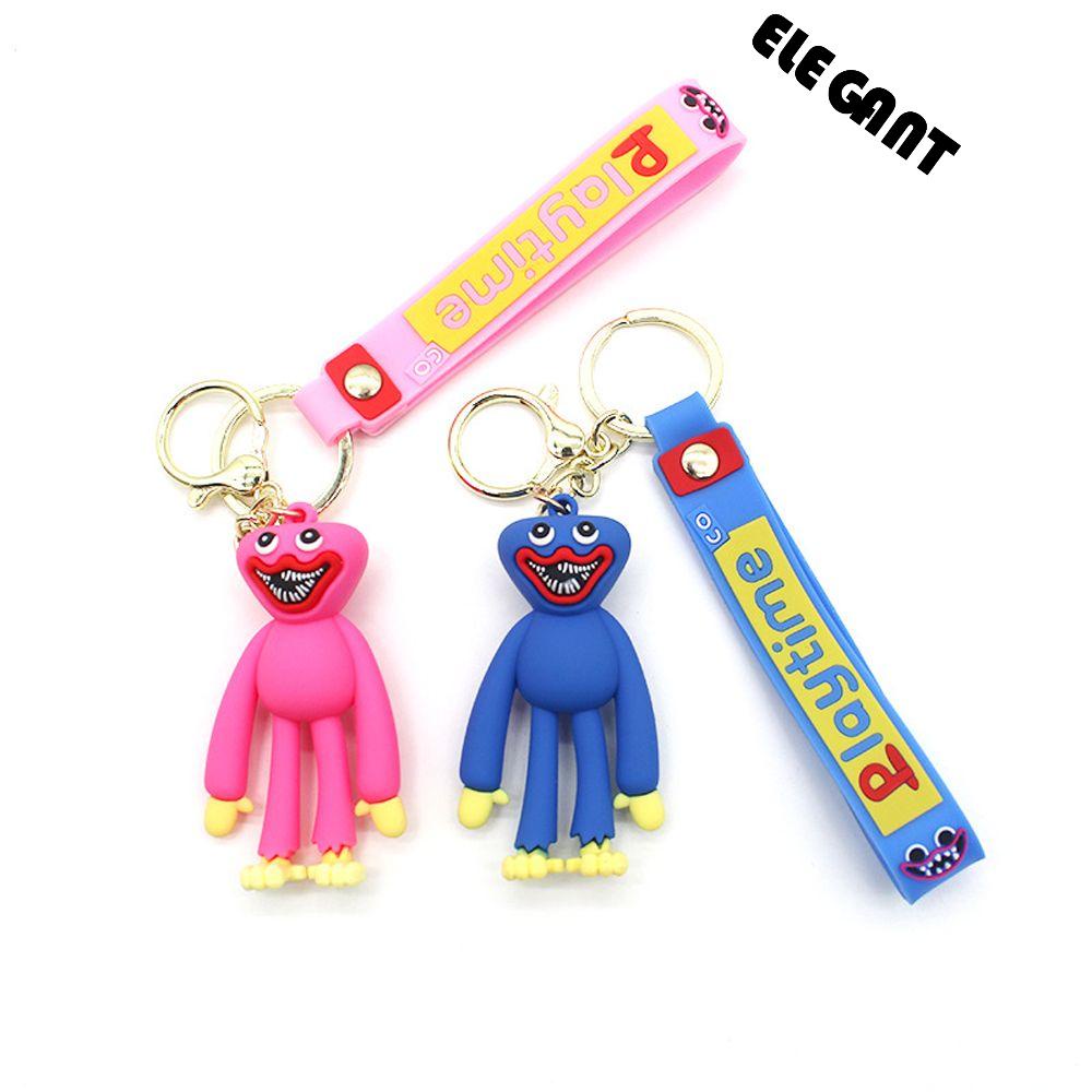 [Elegan] Wanita Gantungan Kunci Hadiah Unik Manis Mainan Liontin Desain Kartun Alloy Cartoon Key Holder